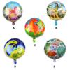 Birthday Balloons Dinosaur Themed House Balloon Room Decorations Kit Atmosphere Arrangement Lovely Photo Props Baby Shower Party