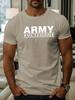 Unisexs Summer Casual Short Sleeve T Shirt Special Design For Veterans