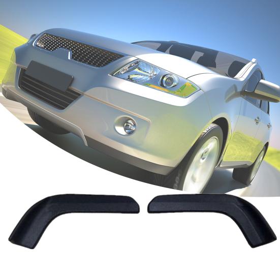 Практичный автомобильный спойлер, разветвитель, передний бампер, украшение для автомобиля, прочный легкий черный бампер из АБС-пластика