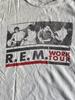 1987 R.E.M. Work Tour White Unisex T-shirt