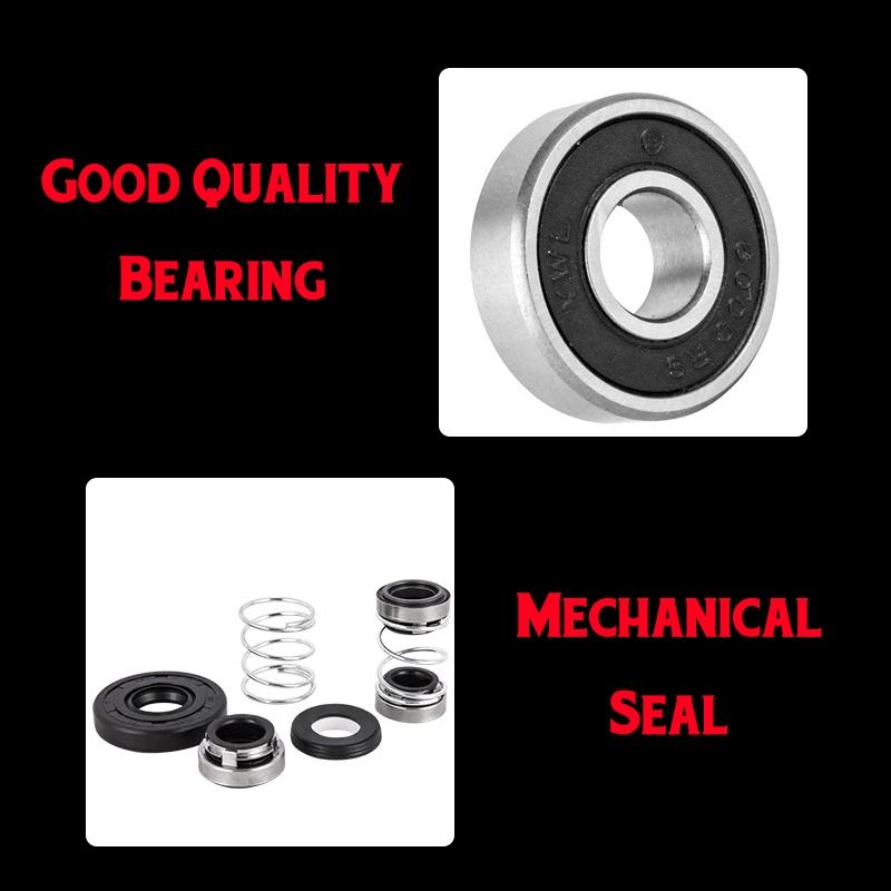 Solar Water Pump 48/60V 380W 1200L/h 55m Deep Well Pump DC Screw Submersible Pump Irrigation Garden Home Agricultural