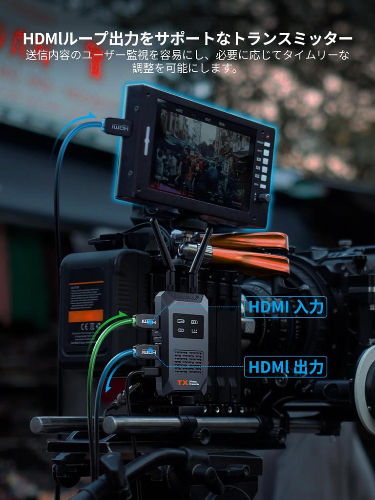 Wireless HDMI Lemorele Wireless Extended Can Add 4 Settings 1080P Full Ultra Low 200m Stable Transmission Compatible with Easy To Technical Approval