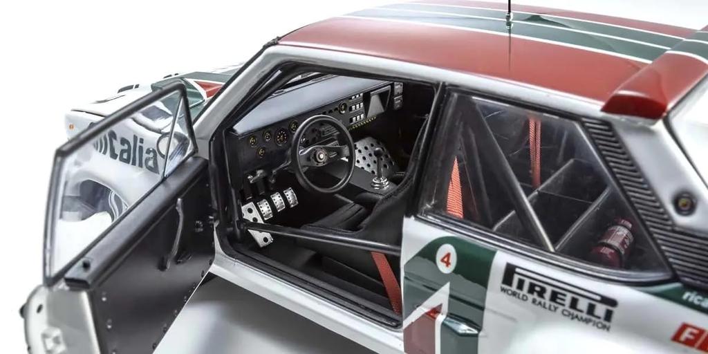 Kyosho Original Fiat 131 Abarth 1978 Monte Carlo Completed Product KS08376G 1/18 #2