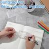 3 Pack Planner Stencil, Handmade Flexible Record Template, Planner Stencils Templates for Journaling Habit Trackers Task Lists & Daily Planning,