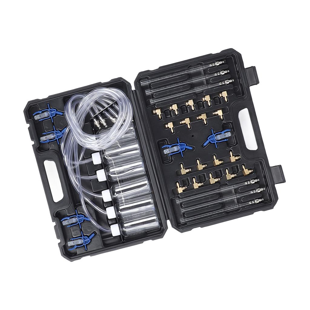 Комплект для проверки производительности дизельных форсунок Эффективный Многофункциональный Сверхпрочная конструкция Адаптер Common Rail Набор тестеров топлива