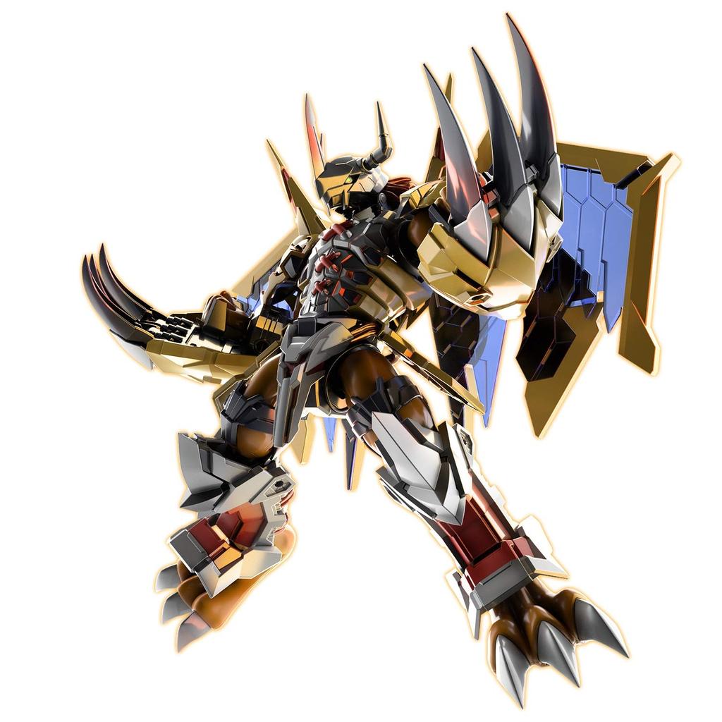 Standard Digimon Adventure War Greymon Plastic Model Figure-rise (AMPLIFIED) Color-coded