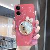 For Xiaomi Poco X8 Pro Case Soft Plating brick inlaid pearl butterfly makeup mirror Smooth Electroplated For Xiaomi Poco X8 Pro Back Cover