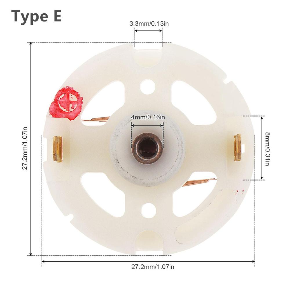 2 шт. RS550 RS380 RS775 двигатель постоянного тока держатель угольной щетки для электрической дрели/электрической отвертки с медной щеткой