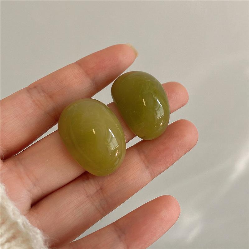 Уникальные летние красочные акриловые серьги для женщин в винтажном стиле и моде