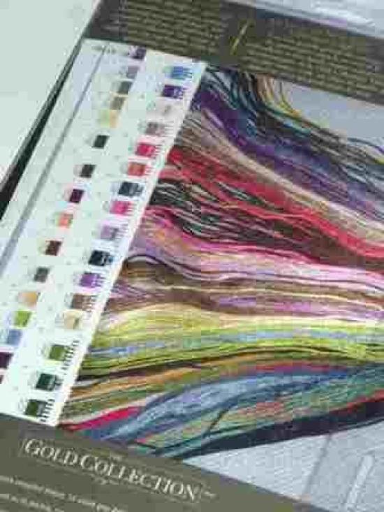 Gold Collection Memory Lane Counted Cross Stitch 16 Count Kit-17"X11" (item)