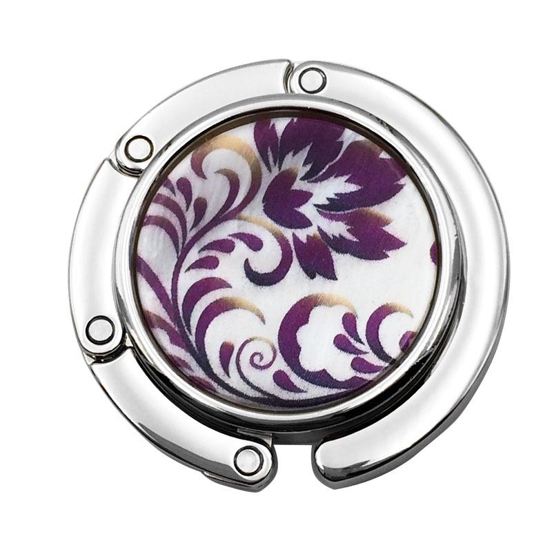 Креативный круглый складной крючок для сумки-ракушки - Плоский зажим-подвеска для края стола, аксессуары для сумки