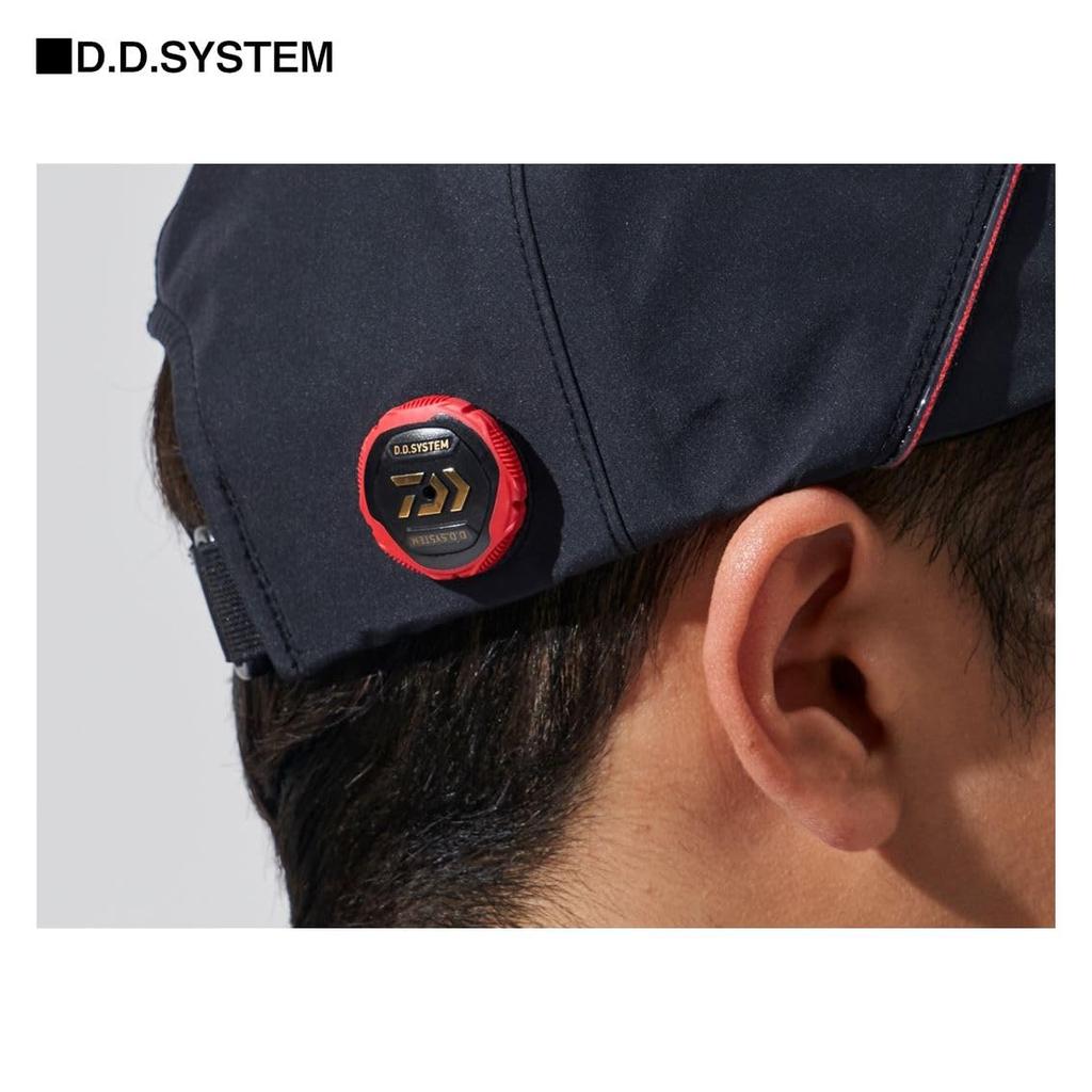 Кепка черная бесплатная [Daiwa] DC-1124TW мужская