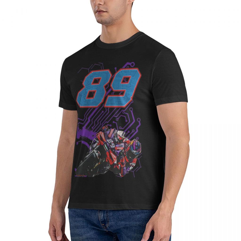 Streetwear T Shirt Jorge Martins Racing 100% Cotton T-Shirts MOTO The GP Popular Tee Shirt for Men Y2K Short Sleeve Clothes