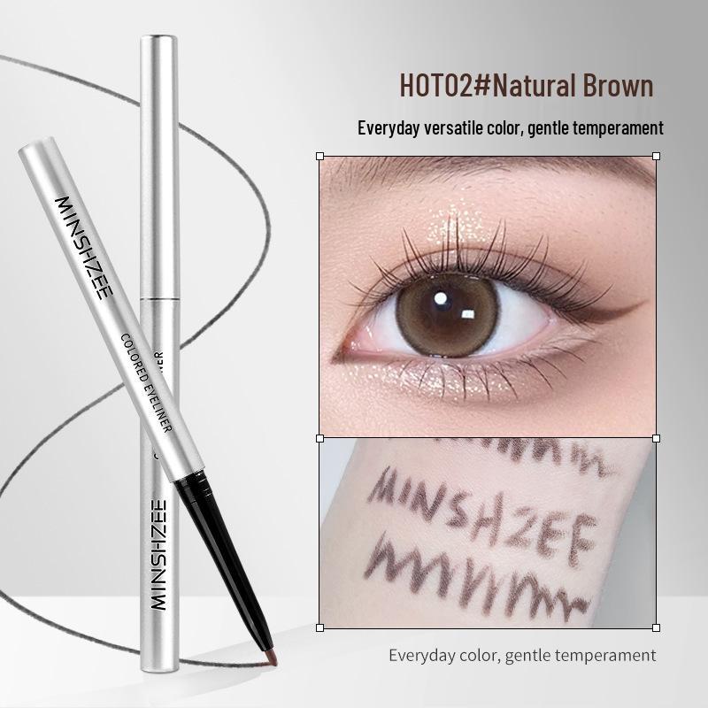 Mingxizhi Aegyo Sal Водостойкий гелевый карандаш для глаз - Гладкий, Потостойкий, Не размазывается (Оттенок 3013)