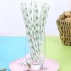 25Pcs Coconut Tree/Turtle Leaf /Cactus Drink Juice Paper Straws Children Birthday Party Decorations