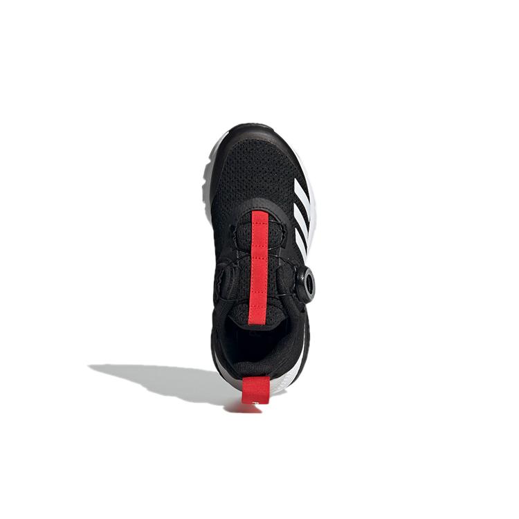 adidas Activefle Boa K Спортивные износостойкие низкие детские беговые кроссовки Черные Детские FZ5055