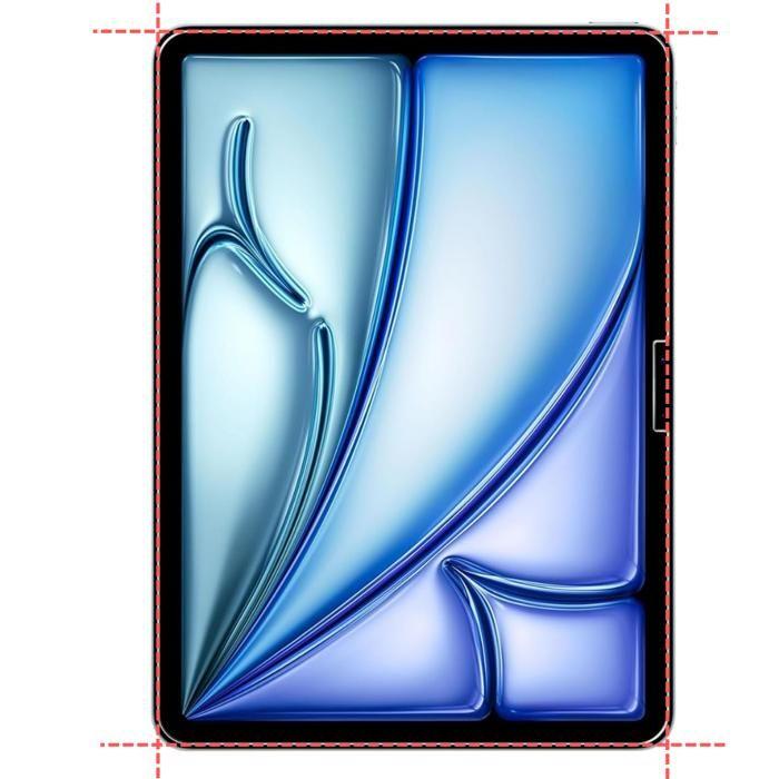 Verre Trempé pour iPad Air 2024 13 pouces M2 [Pack 2] Film Protection Ecran Resistant [Lot de 2] Vitre Anti Rayure Phonillico