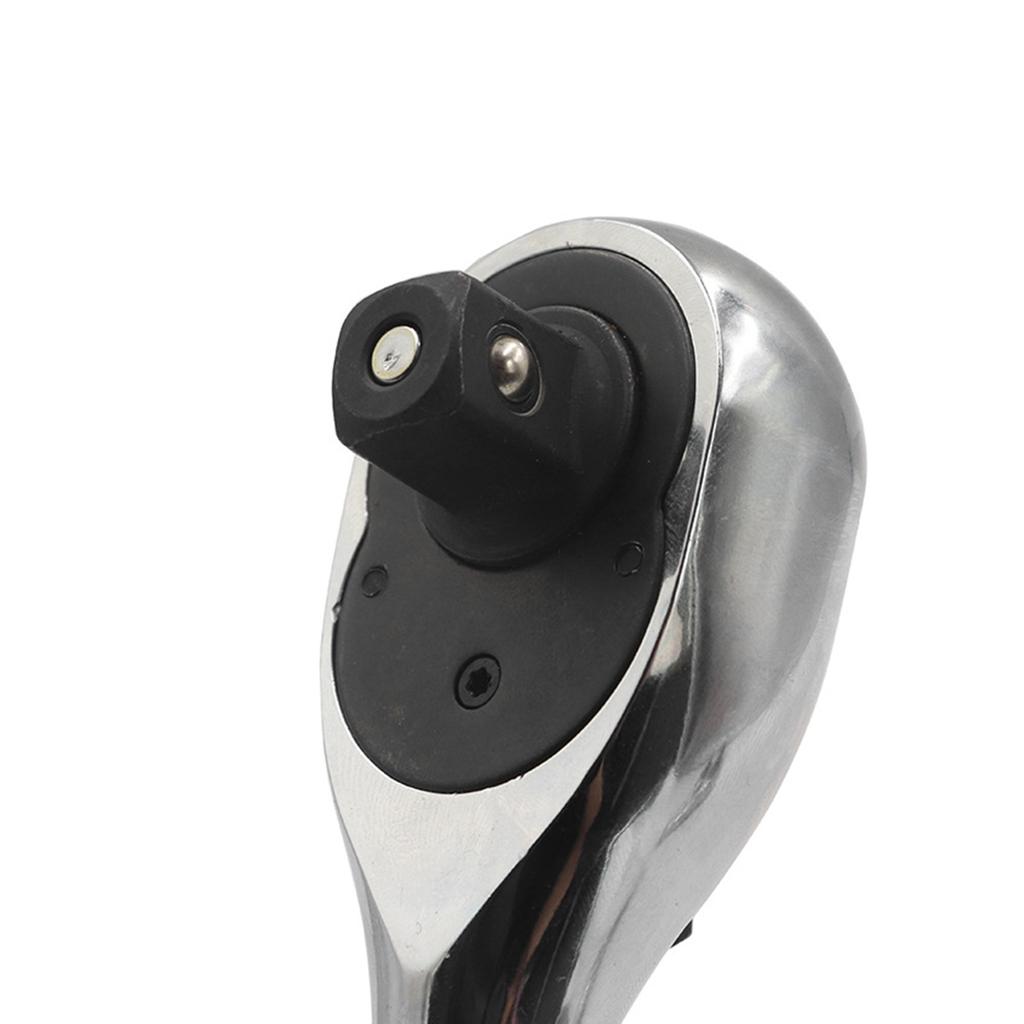 Набор трещоток с гибкой головкой и коротким храповым механизмом 12, 38, 14 дюймов, набор мини-ключей с короткими трещотками, 72 зуба