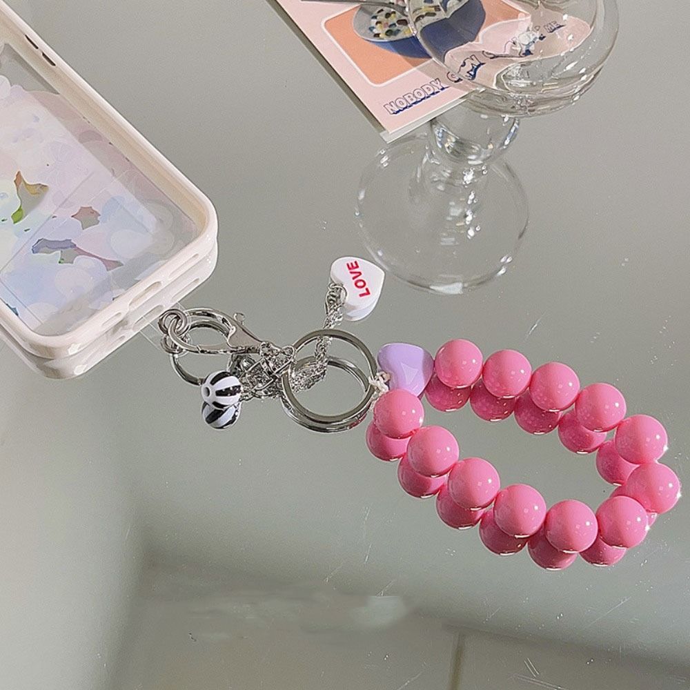 Милый чистый цвет милый кулон сумка бисерный чехол для мобильного телефона универсальный кулон для женщин