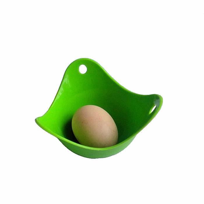 Lot de 4 Pocheuse à oeuf œufs œuf Poché en Silicone Ustensile de Cuisson Cuisine
