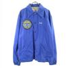 RENNOC 70-е винтажная нейлоновая куртка тренера M синяя подкладка трикотаж мужская б/у