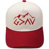 Symbol mountain peak embroidery color matching truck driver baseball cap European and American men's and women's casual sunshade dad hat