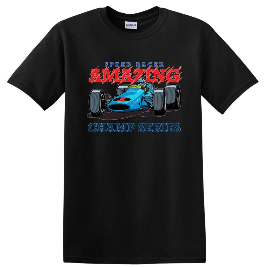 Amazing Racer Champ Series T Shirt Racing Car Vintage Tee Design Motorsport