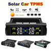 Solar TPMS Car Tire Pressure Monitor Wireless Tire Pressure Monitoring System LCD Display Auto Tyre Pressure Security Alarm  Sensor Internal AN01