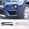 Стайлинг автомобиля для BMW X1 F48 2016 2017 2018 2019 Накладка-полоска на передние противотуманные фары, накладка на фары, аксессуары для экстерьера автомобиля, 2 стиля