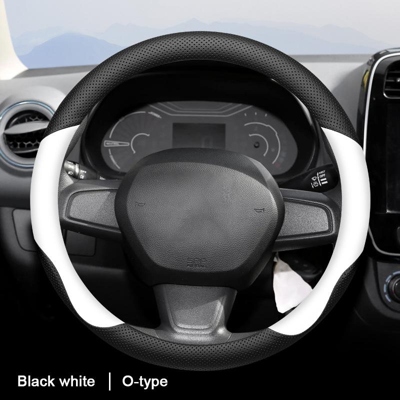 Автомобильный чехол-оплетка на руль для Renault Koleos Kadjar K-ZE Captur, оплетка на держателе руля, защита