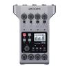 ZOOM zoom P4 podcast recorder silver Recorder for live streaming 4 microphone inputs, 4 headphone outputs, 4 tracks simultaneous recording, pop-up