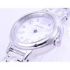 Citizen Женщины KH9-914-15 ( Смотреть wicca Solar-Tech Women's) Круглые часы из серебристой нержавеющей стали, аналоговые