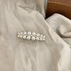 Pearls Small Hair Clip Hairpin for Women Girls Fashion Geometric Flower Barrettes Headwear Girls Sweet Hairpins Hair Accessories