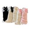 Lace Mid Calf Stacking Socks Y2K Girl Leg Cover New Girls Lolita Lace Sock Cover  Girls