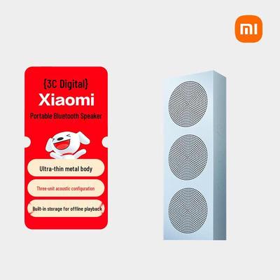 Ультратонкая портативная Bluetooth-колонка Xiaomi OH3S, китайская вилка (адаптер в комплекте)