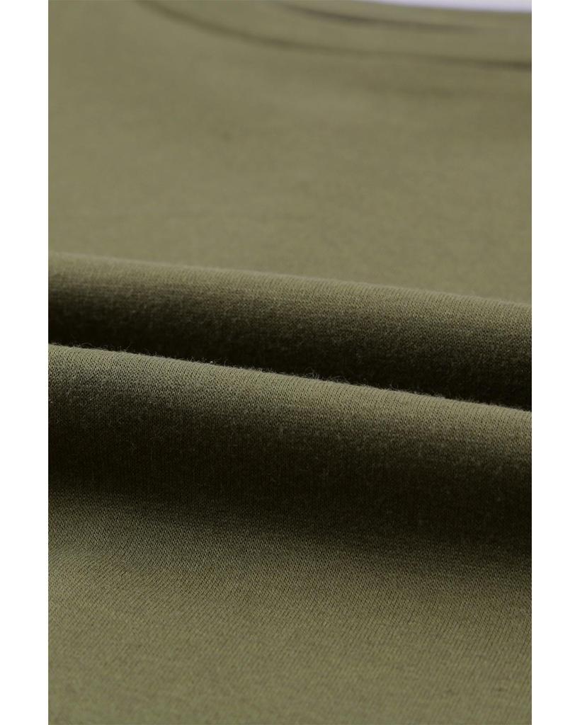 Azura Exchange Топ свободного кроя с заниженной линией плеч в стиле пэчворк