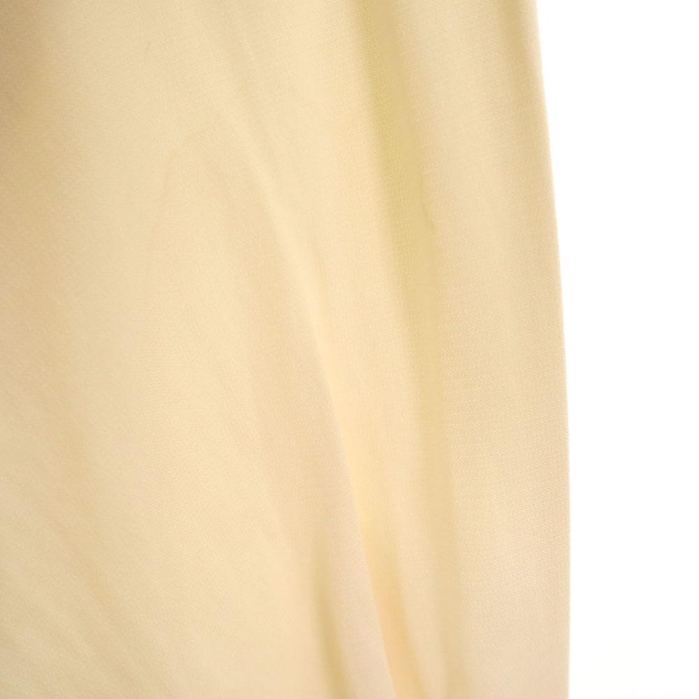 Hermes Блузка из французского шелка с длинным рукавом 38 бежевая Женская Б/у