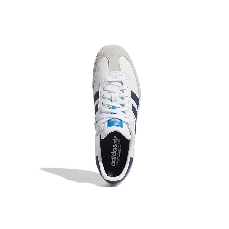 Adidas Samba ADV White Shadow Navy Мужские кроссовки Cloud-White GW3158