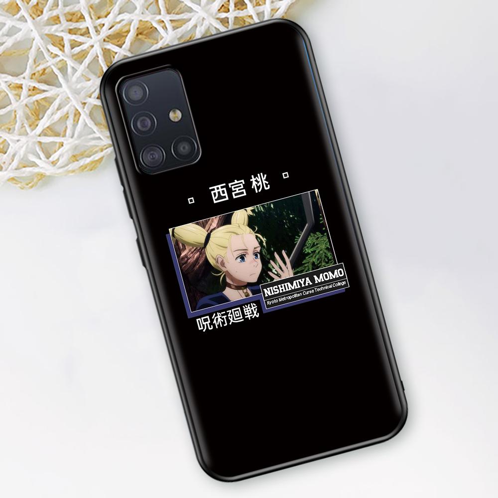 Чехол Jujutsu Kaisen Gojo Satoru для Samsung Galaxy A51 A12 A21s A71 A52 A31 A32 A02s A72 A11 A41 A22 A01 A42, черный мягкий чехол