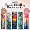32pcs, Abstract Art Bookmarks, Back-to-School Season, Christmas, Halloween, Teachers, Suitable for Readers and Birthday Gifts.
