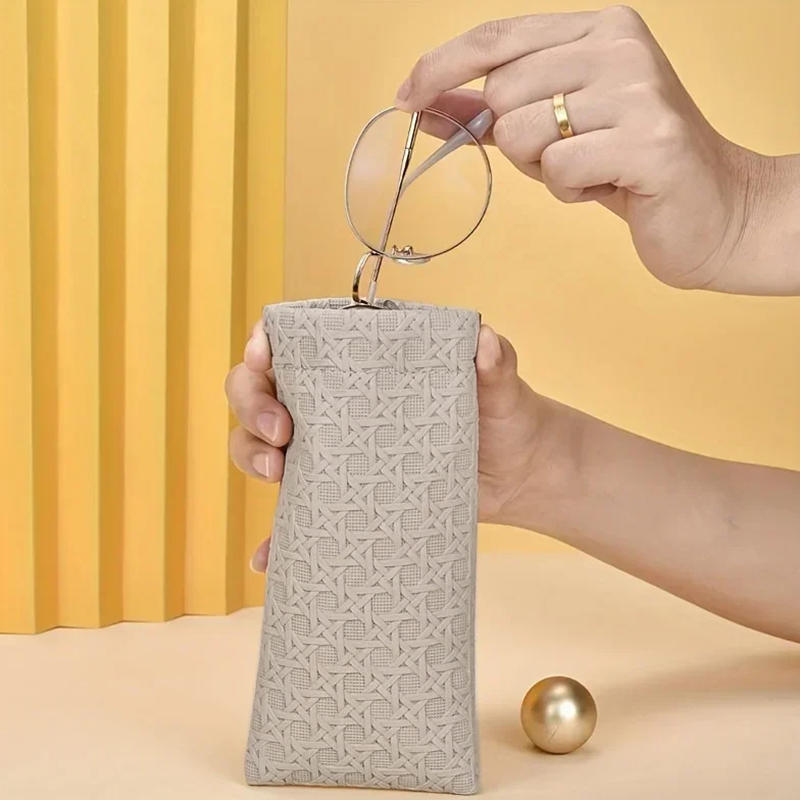 Simple Sunglasses Storage Bag Automatic Closing Glasses Bag Glasses Box Storage Glasses Bag