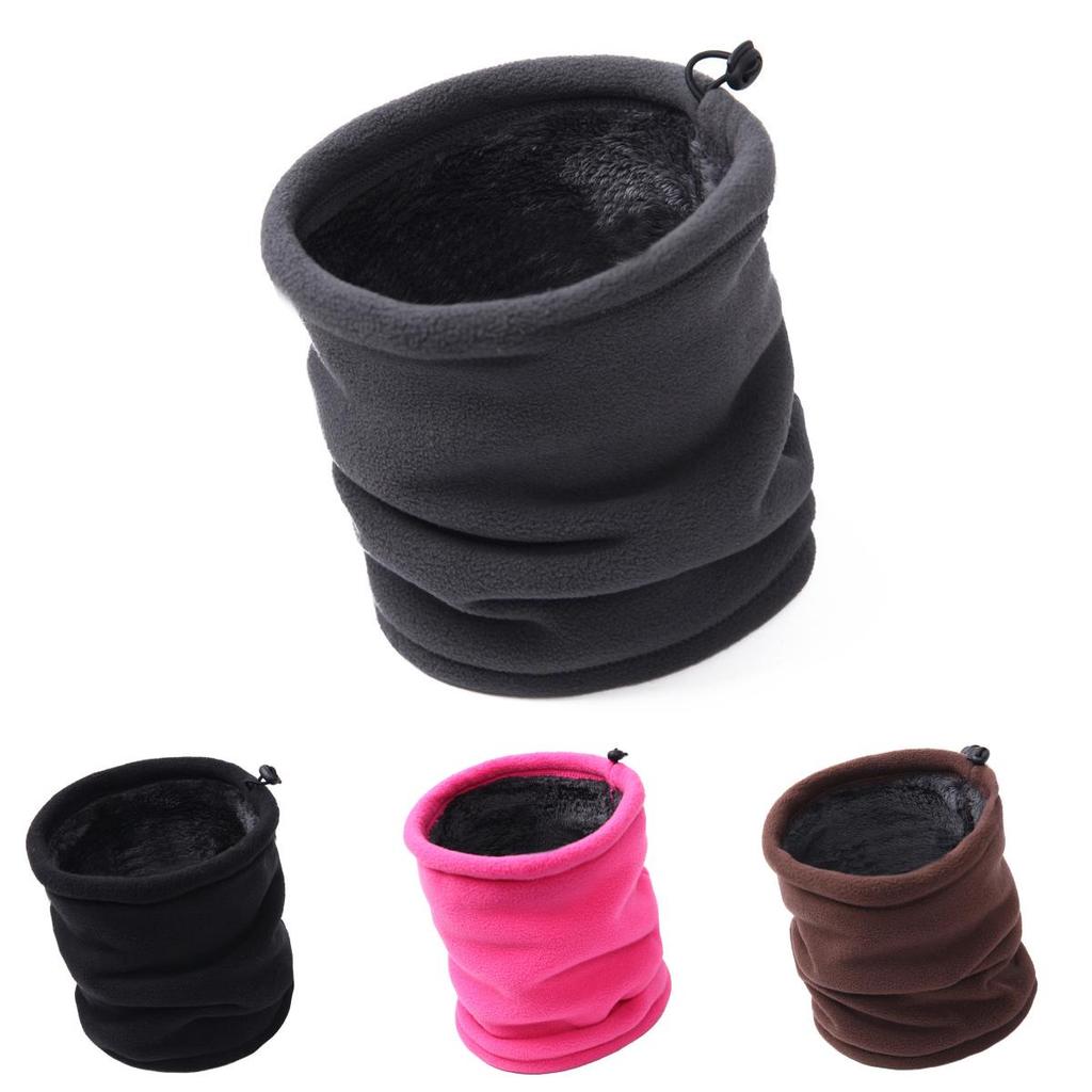 Уютный мужской женский флисовый бафф снуд шарф шапка унисекс термо лыжная одежда