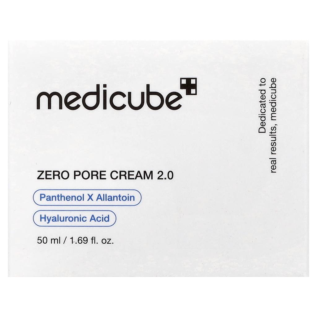 Medicube Zero Pore Cream 2.0, 50ml (1.69 Fl Oz)