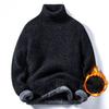 Men's Fashion Casual Winter Fleece Thicken Turtleneck Sweaters