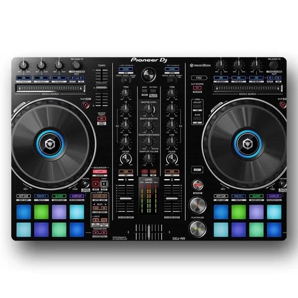 This Is The Decoration Hanging On The Wall. Pioneer DJ Controller DDJ-SR2 DJ Interface Mixer Plug-in Metal Tin Sheet 20X30cm