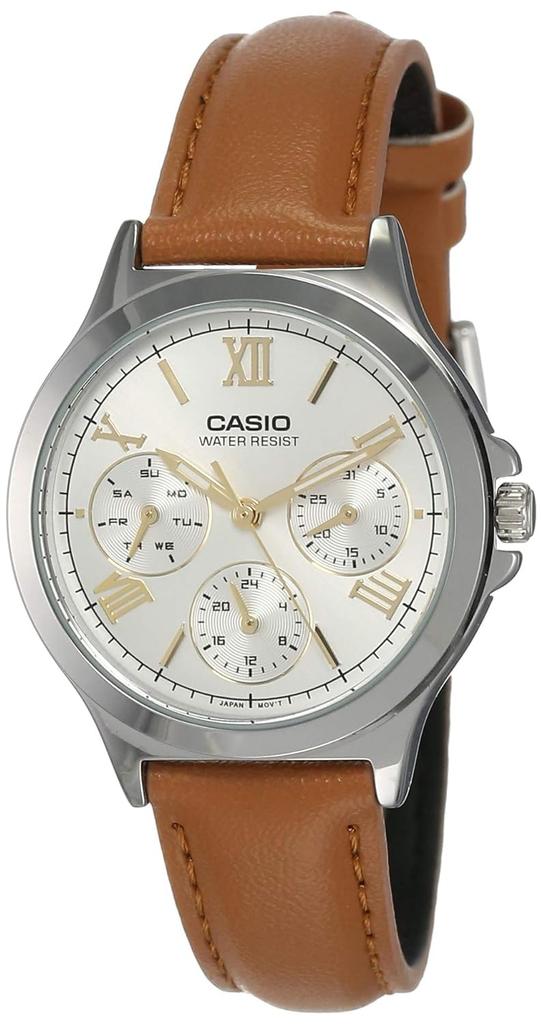 Casio Brown Spring Wristwatch LTP-V300L-7A2UDF (A1703)