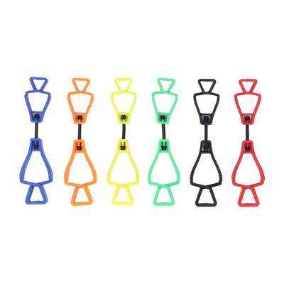 6 шт. держатель для перчаток зажимы многофункциональный POM пластиковый зажим для ремня захват для строительных работ на открытом воздухе