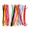 100Pcs Assorted Plush Pipe Cleaners Chenille Craft Supplies Stems Christmas Decor