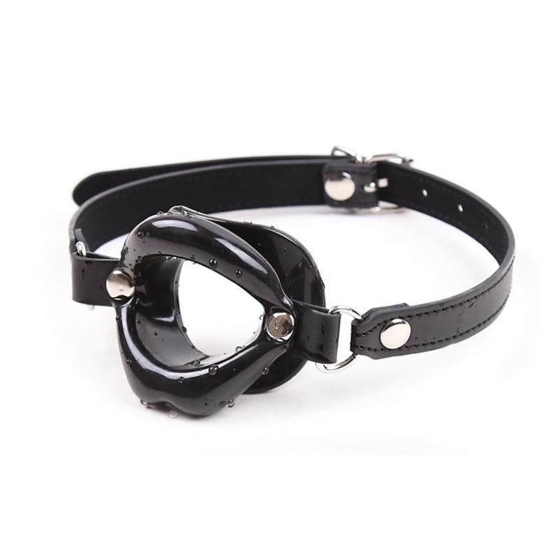 Lips Ring Open Mouth Gag Silicone Ball BDSM Bondage Slave Flirting Restraint Erotic Sex Toy for Couples Adult Games