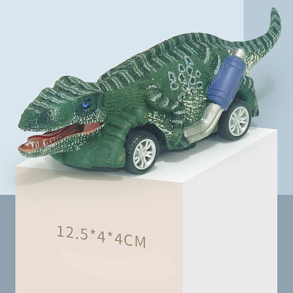 T-Rex Dinosaur Model Toys Four Wheel Pull Back Dinosaur Model Dino Toy Pull Back Car Dinosaur Toy